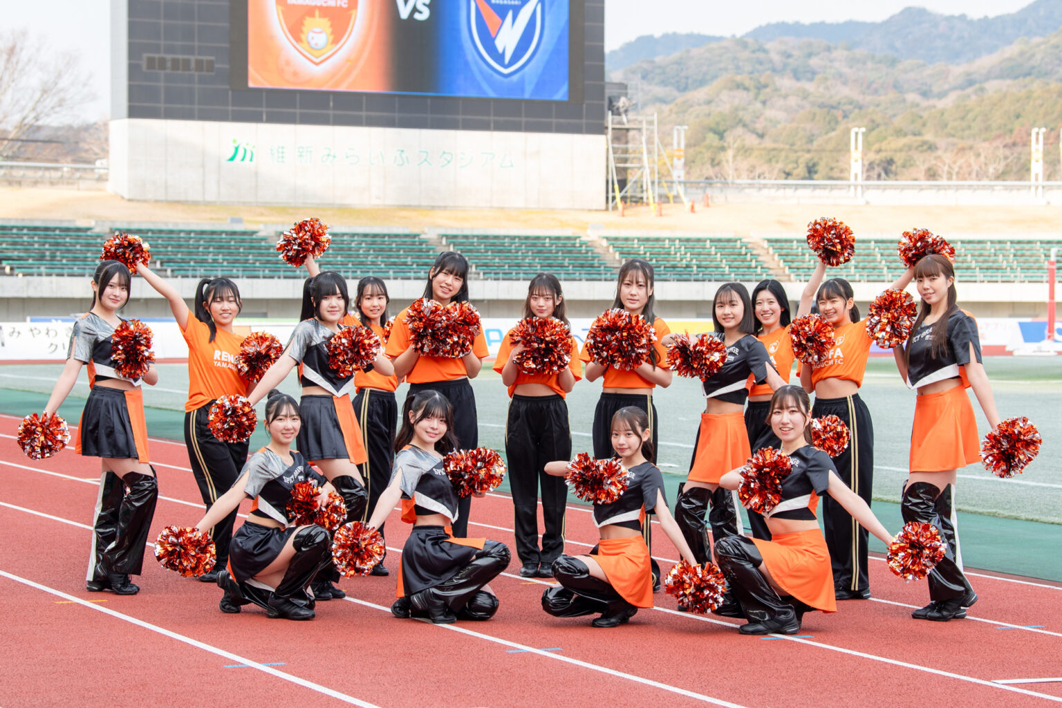 レノファ山口FC ダンスパフォーマンスグループ　スパイシーオレンジ　SPICY ORANGE 2025 | レノファ山口FC