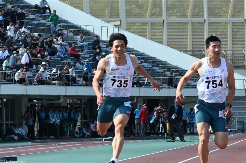 山縣亮太が復調示す10秒12！地元・広島県選手権で2年ぶり10秒1台マーク、日本選手権へ弾み