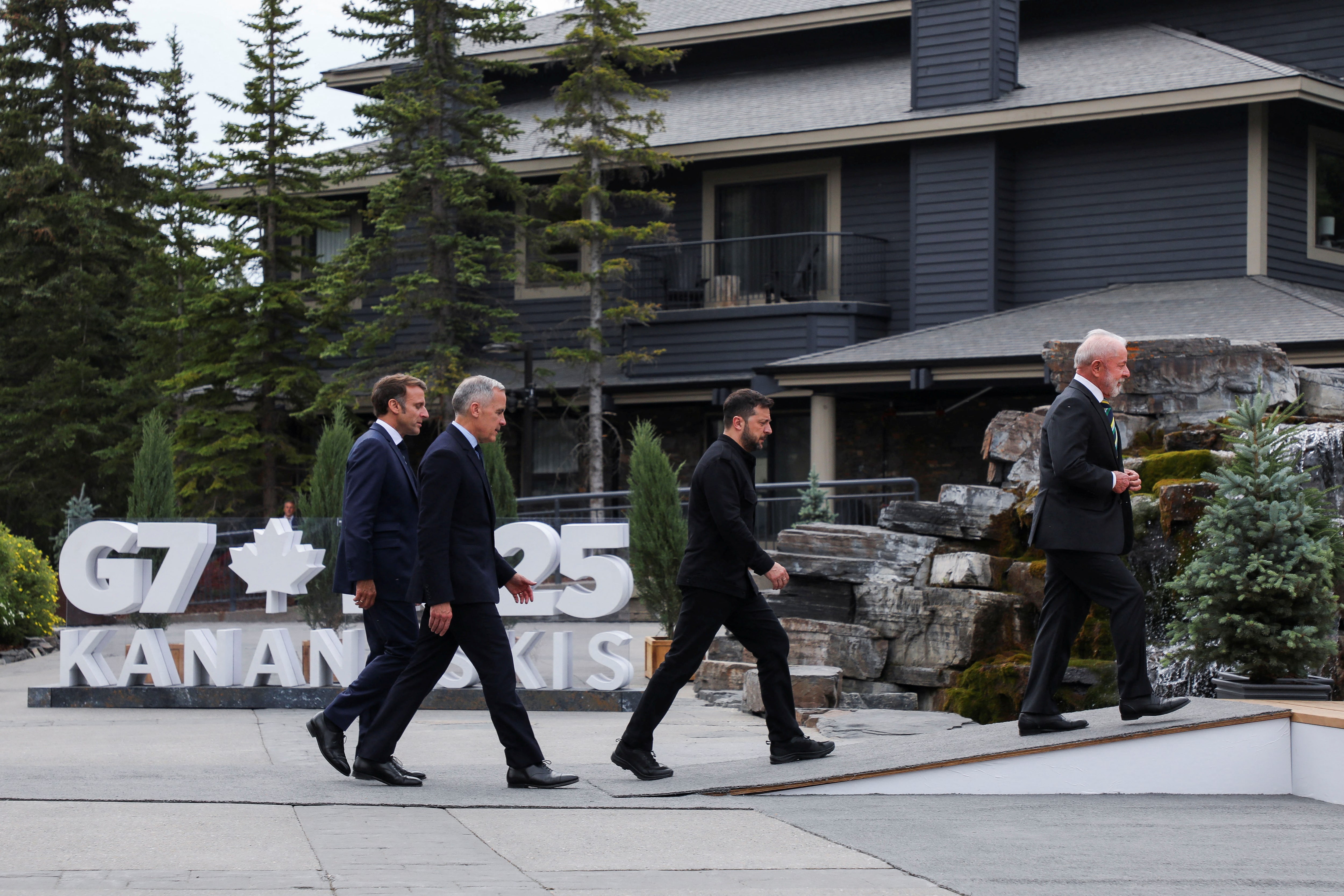 G7、ウクライナ巡る共同声明断念 米国が抵抗=カナダ当局者