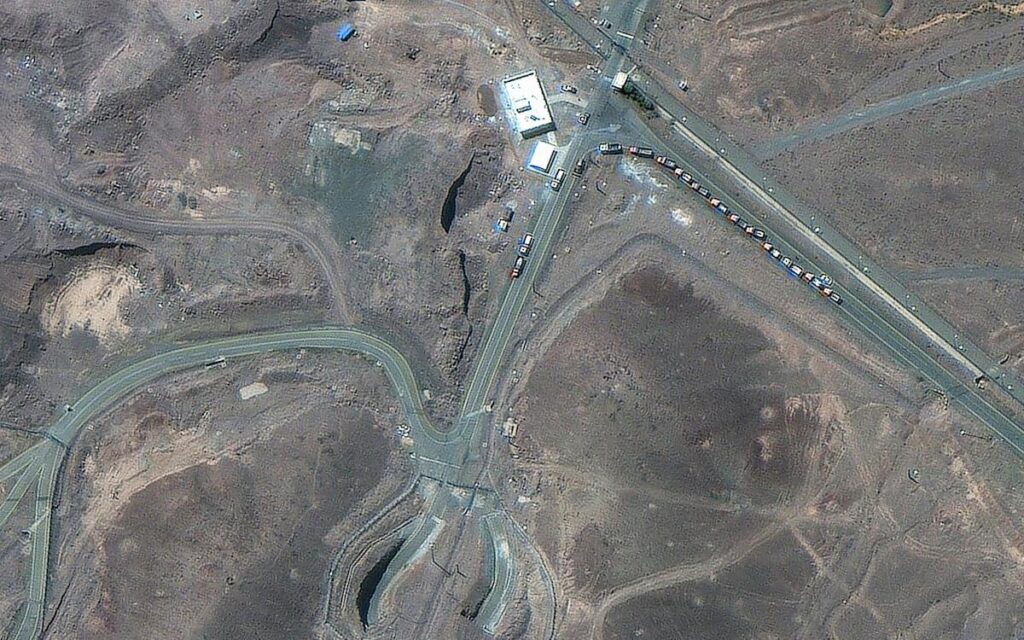 イランは、私たちがストライキをする前に濃縮ウランを秘密の場所に移動しました
