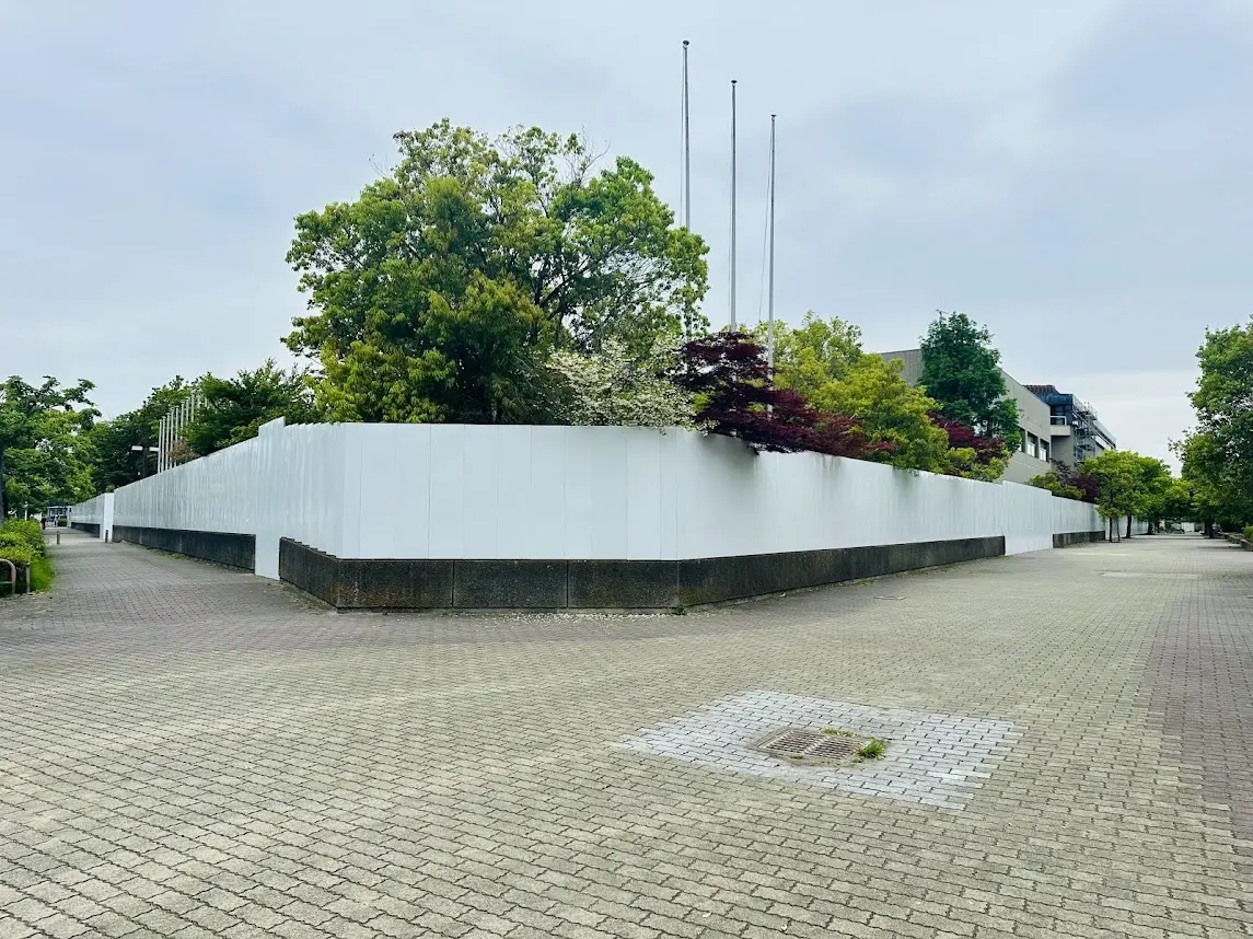 大規模改修中のカメイアリーナ仙台