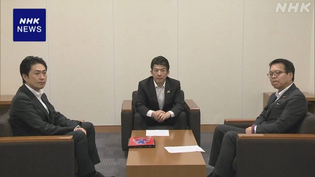 ガソリン税暫定税率 来月から廃止の法案 立憲民主党 日本維新の会 国民民主党 11日にも共同提出へ | NHK