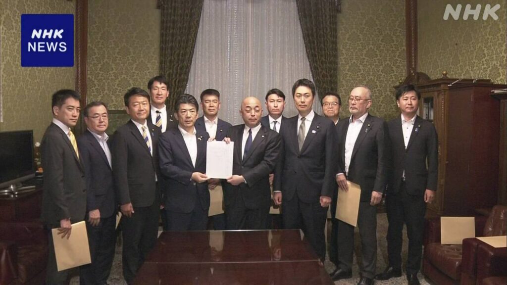 野党7党 7月からガソリン税の暫定税率廃止の法案 共同で提出 - nhk.or.jp