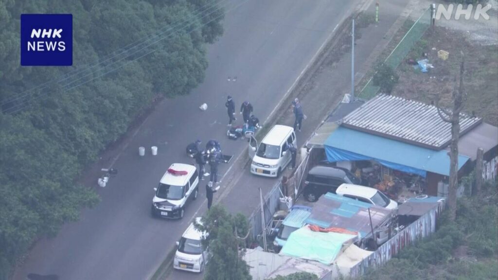 千葉 警察官が車に発砲 肩にけがした男が出頭 関連捜査 - nhk.or.jp