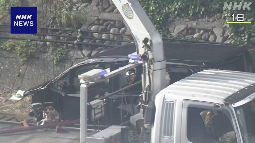 静岡 東名高速に車転落 起訴の被告ら2人再逮捕 覚醒剤使用疑い - nhk.or.jp