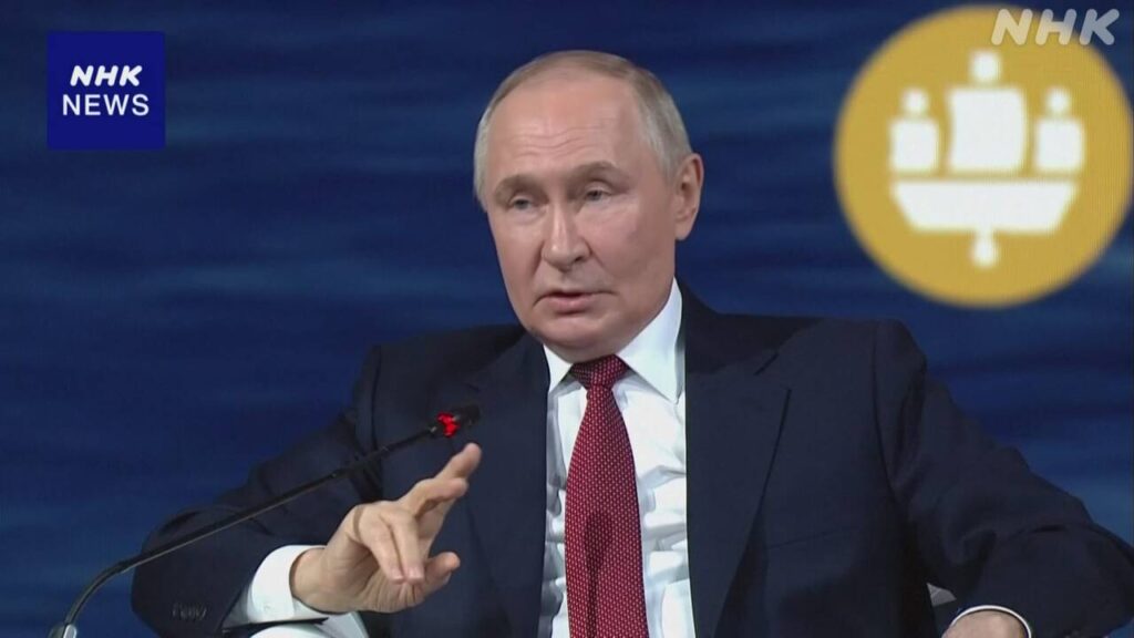 プーチン大統領“ウクライナはわれわれのもの”国際会議で持論 - nhk.or.jp