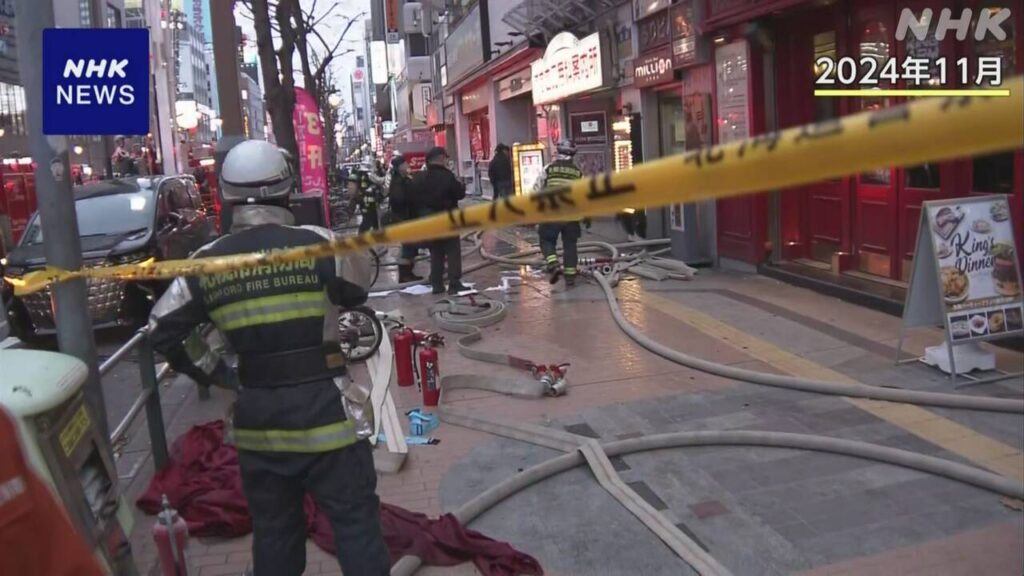 札幌 ススキノ ビル火災 当時41歳の容疑者 死亡のまま書類送検 - nhk.or.jp