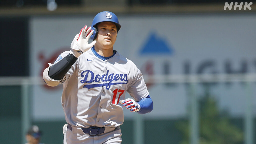 ドジャース 大谷翔平 28号ホームラン 球宴5年連続出場も決定 - nhk.or.jp