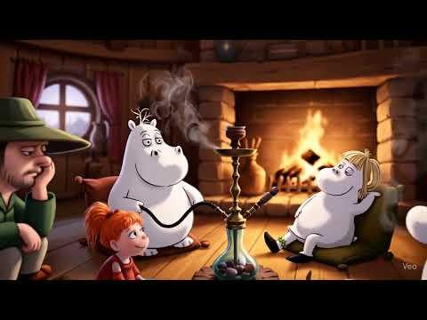 元のムーミンの伝承に基づいてAIレンダリングを作成しました