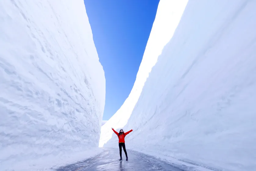 雪の大谷ウォーク