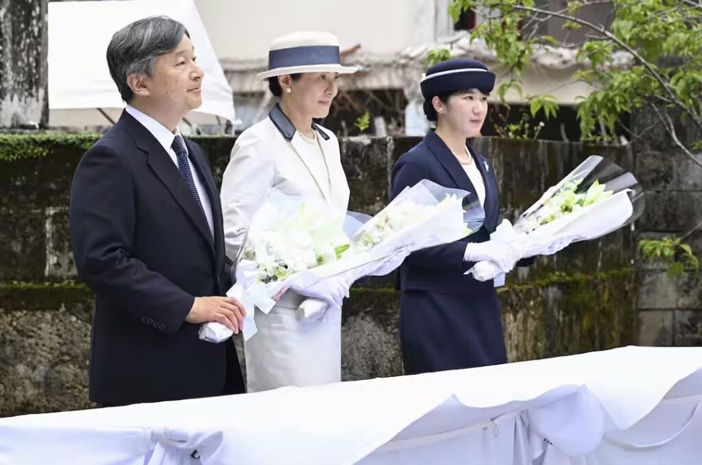 天皇ご一家、沖縄で戦没者ご慰霊 佳子さま、ブラジル親善へご出発 | JAPAN Forward USED