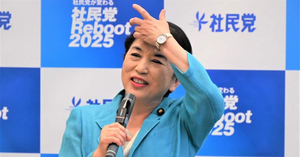 記者クラブ党首討論、社民・福島氏招かれず 参政党の駆け込み参加に「その手あったか…」 - 産経ニュース
