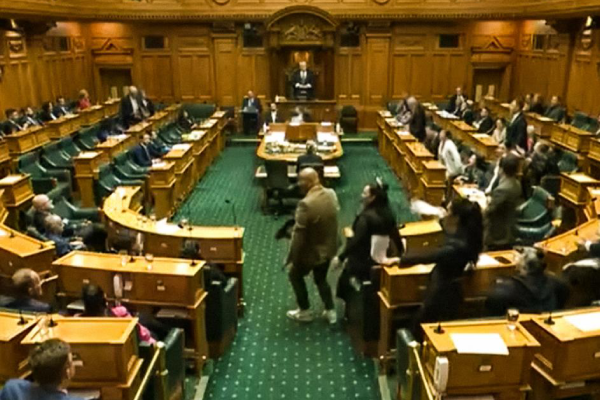 New Zealand legislators vote to suspend three members