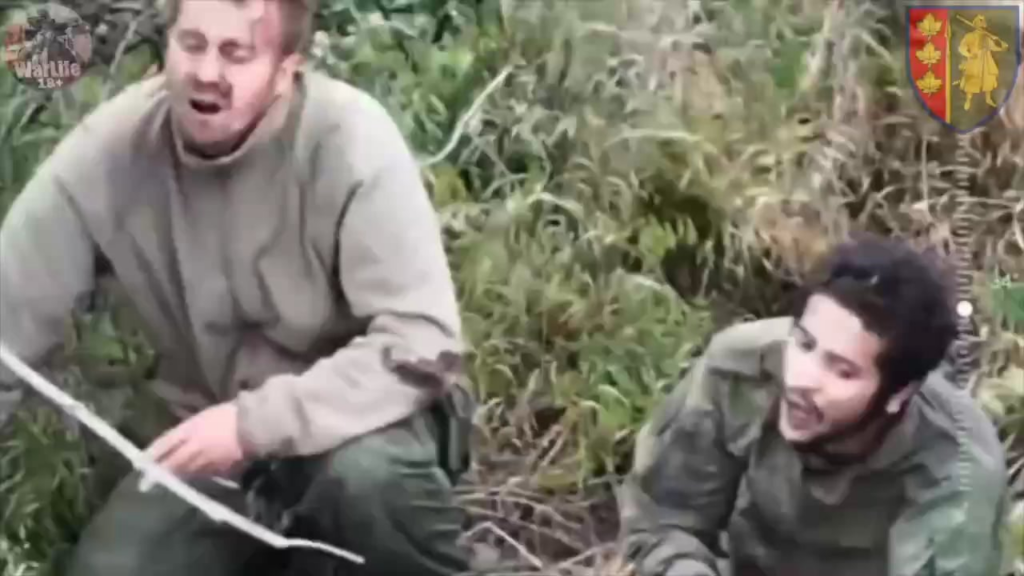 ロシアのために戦っている2人の外国人がザポリジアの方向にあるウクライナのドローンに降伏する