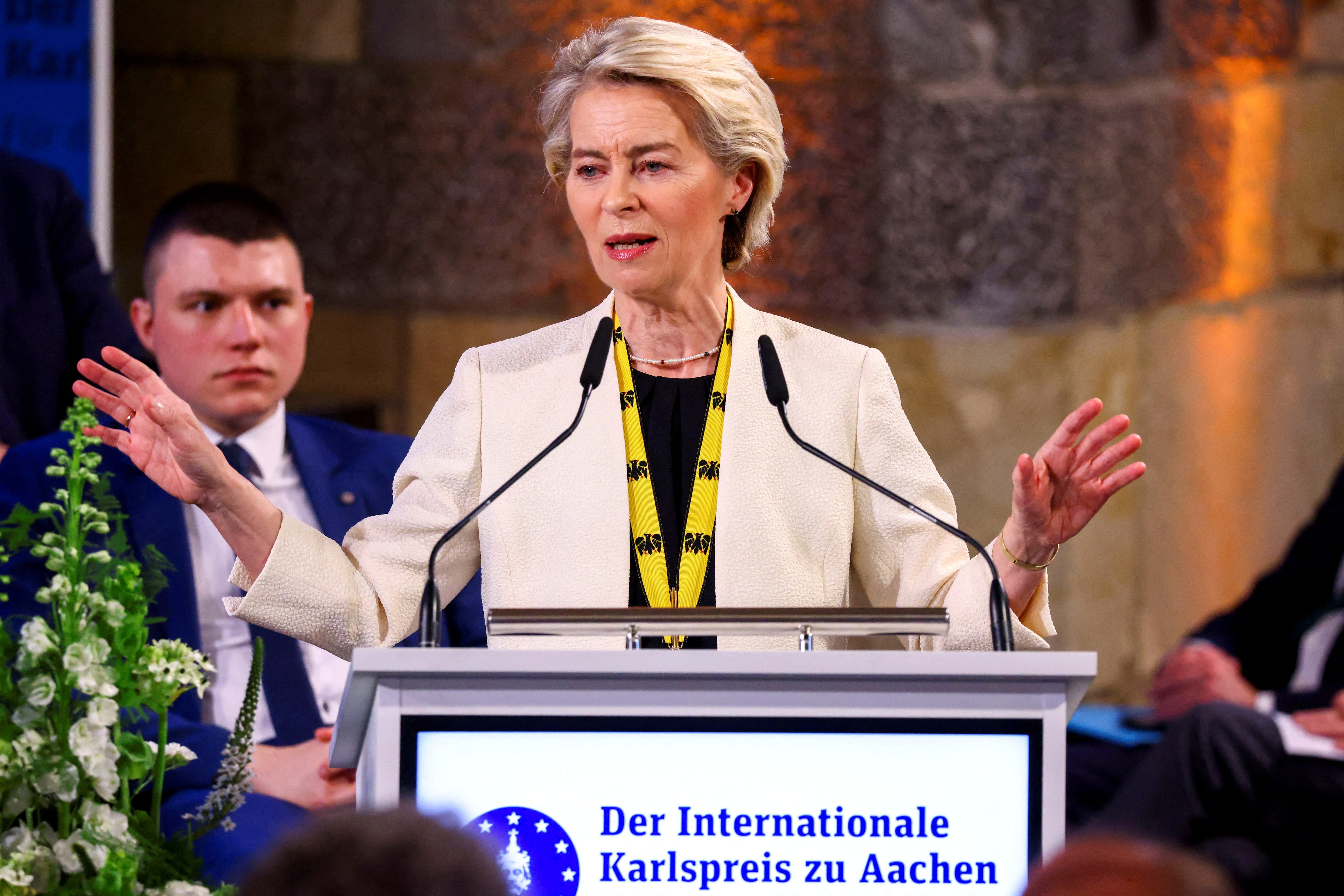 イスラエル・イラン衝突、交渉での解決が長期的に最善=欧州委員長