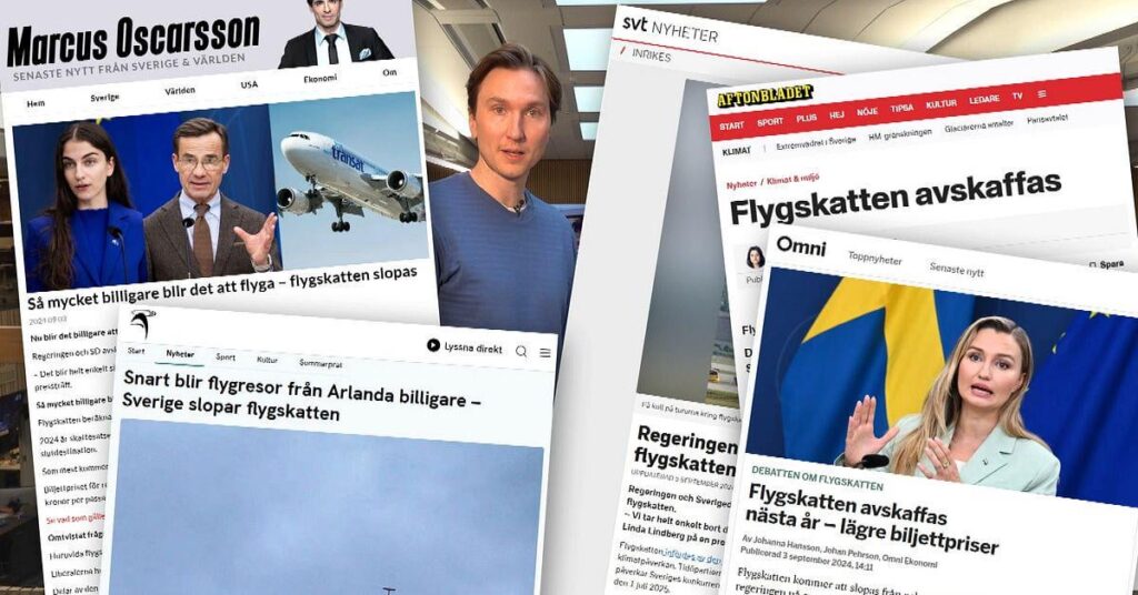 航空税は削除されます - その後、アーランダからの旅行は安くなりますよね？