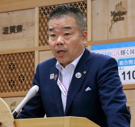 滋賀知事「重く受け止め」　京都市内ルートへの反対決議巡り