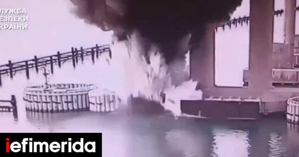 ウクライナは再びクリミアブリッジを襲い、水中を爆発させた - ロシアへの新たな打撃
