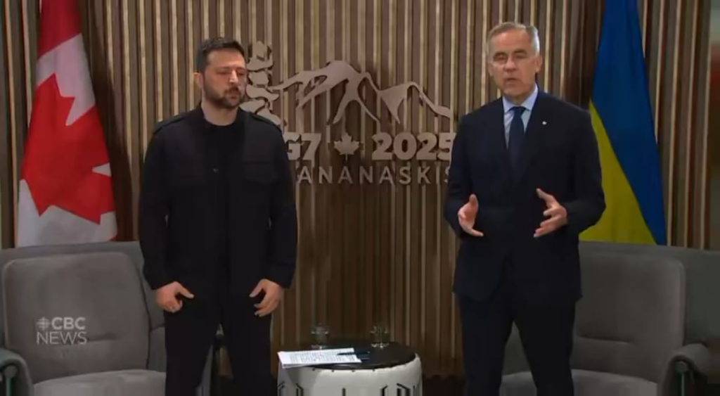 カナダがウクライナを支持し、ロシアに最大限の圧力をかけることについて、マークカーニー首相からの3つの大きな発表。彼はまた、一晩中攻撃に続いてラシアスの行動を非難した。 17.06.2025