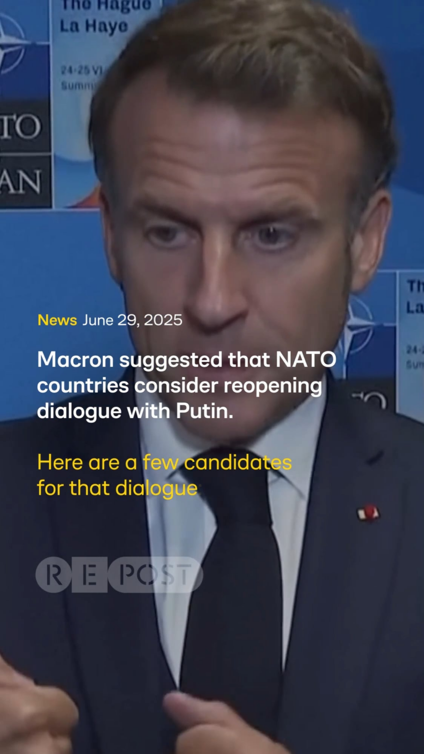 プーチンと対話をするのは誰ですか？