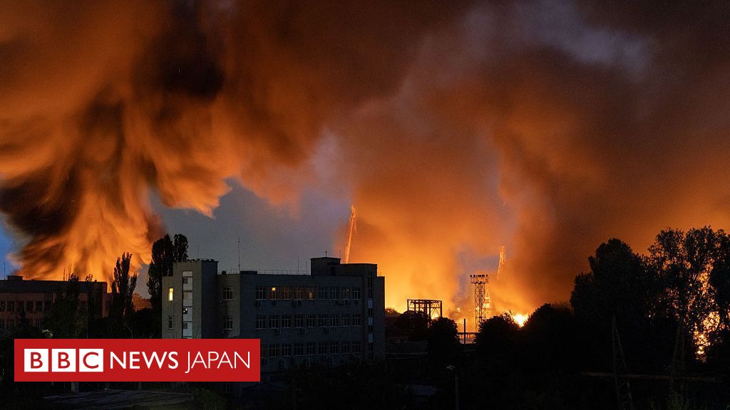 【解説】 ロシアの記録的規模のドローン攻撃、戦争の「危険な転換点」か - BBCニュース