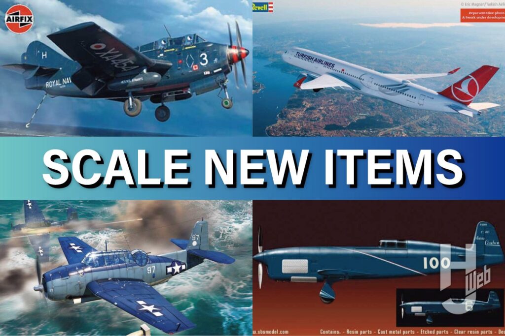 エアフィックス「フェアリー ガネット COD.4」、ドイツレベル「エアバス A350-900「トルコ航空」」など新作エアモデルをご紹介！【スケール新製品】 – Hobby JAPAN Web