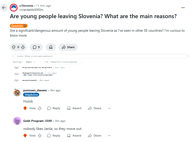 R/スロベニアの二重性