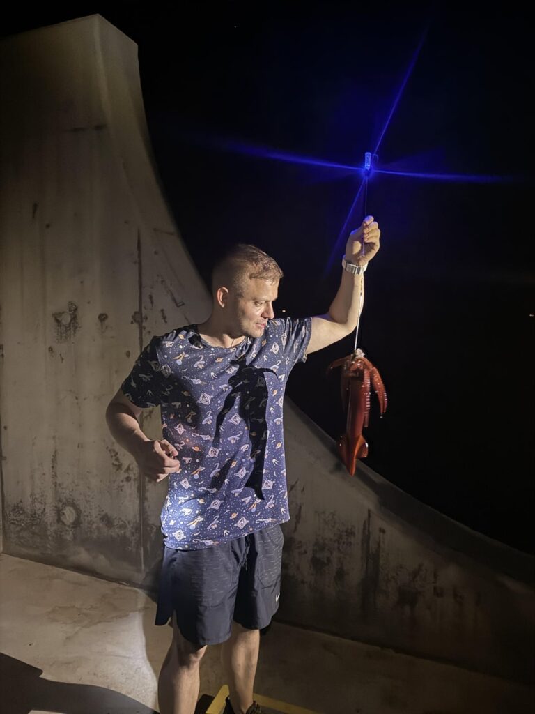 モナコでの釣り🎣🐙🦑