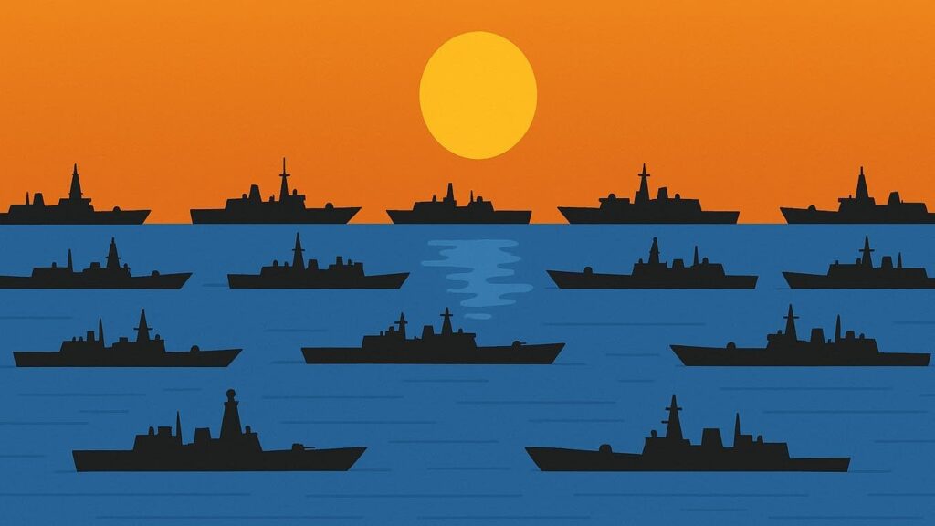 英国海軍の護衛艦隊は78％から25隻の船を成長させる：報告