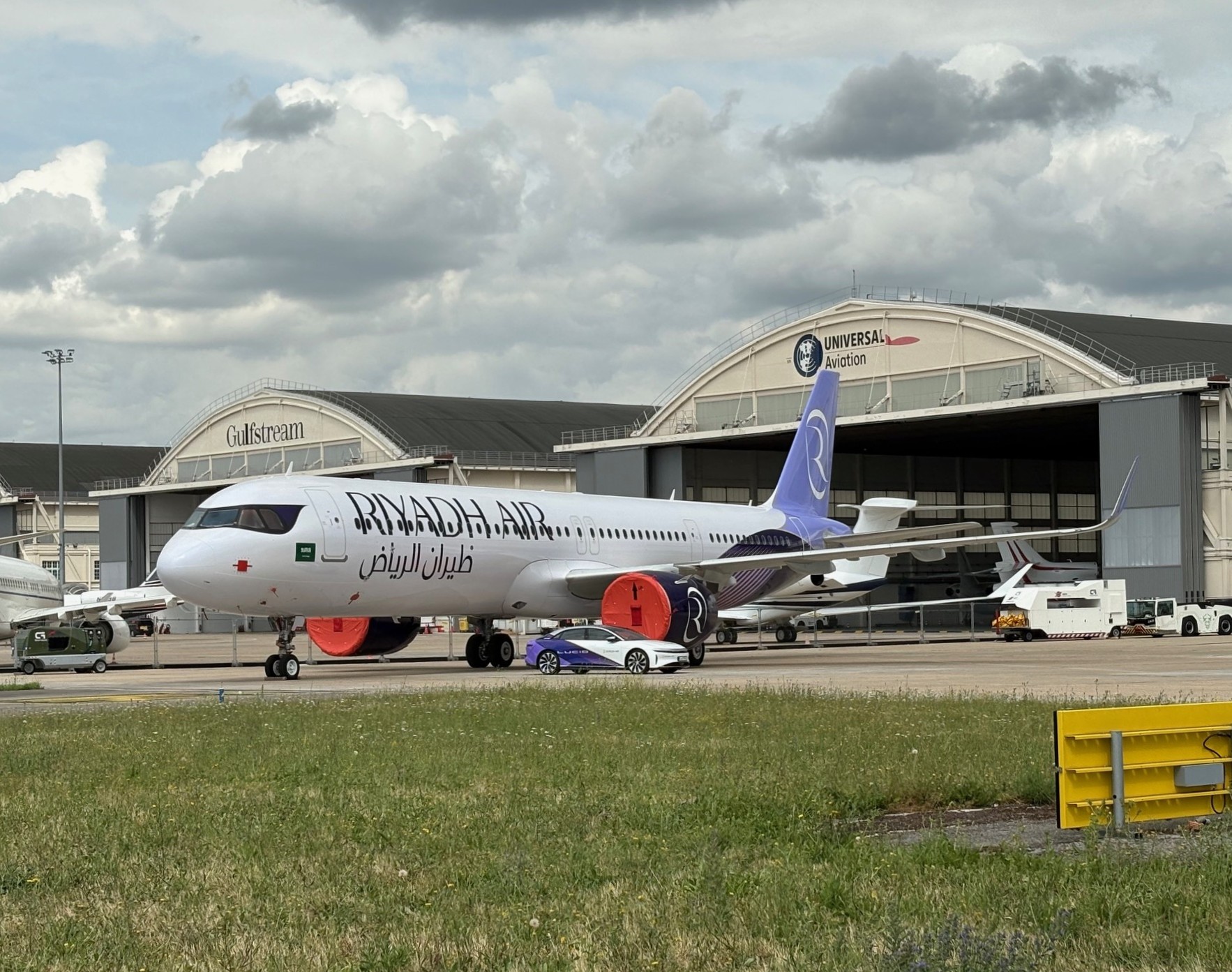 リヤド航空塗装で60機導入されるエアバスA321neoと同型機