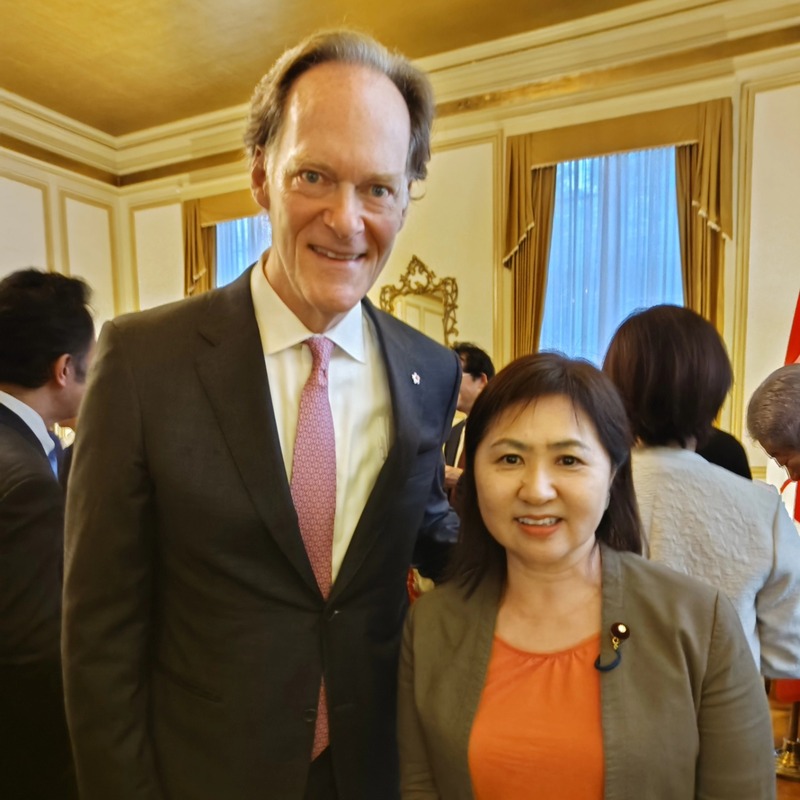 今日はカナダ大使館で開催されたカナダ建国記念日祝賀レセプションに出席しました。 - 亀井亜紀子（カメイアキコ） ｜ 選挙ドットコム