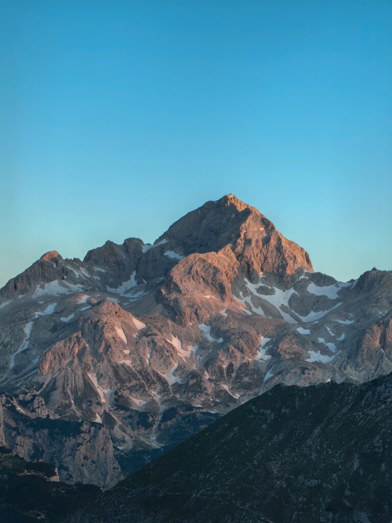 ViševnikのTriglav。 🌄