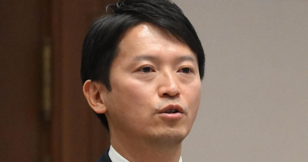 兵庫・斎藤知事を公選法違反容疑で書類送検 知事選でPR会社に報酬