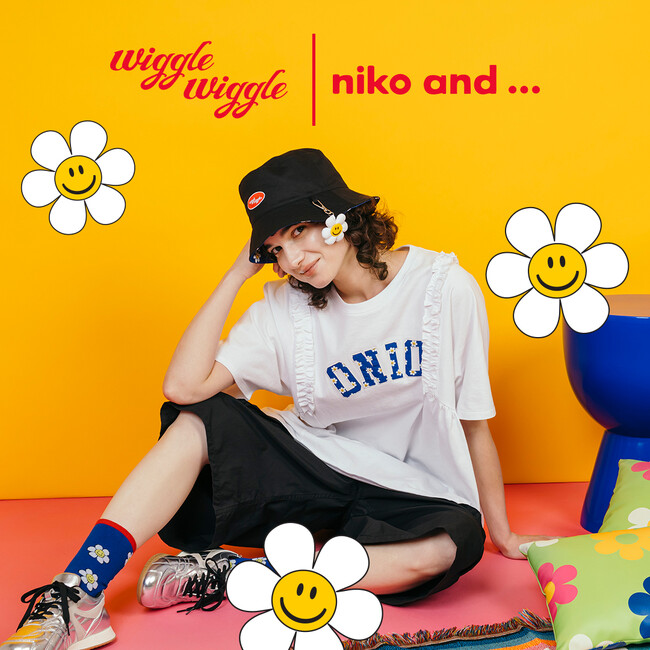 「niko and ...」が、韓国発の人気ライフスタイルブランド「wiggle wiggle」と初のコラボレーションアイテムを 6 月 5 日（木）より、全 11 型発売