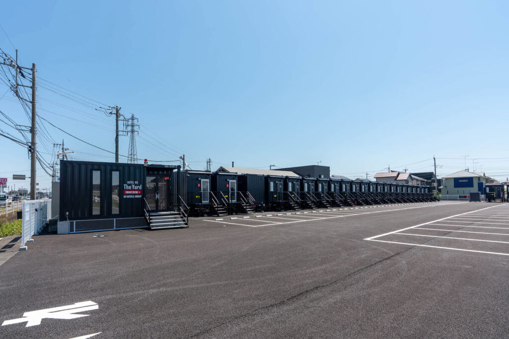 栃木県栃木市に"フェーズフリーホテル"が登場！コンテナホテル「HOTEL R9 The Yard 栃木大平」が2025年7月3日(木)開業！