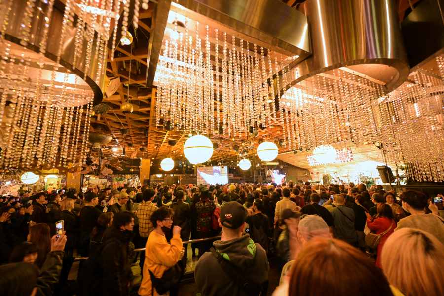今新たにつくることができない「ユニバース」圧倒的内装
（2025年2月23日・味園ユニバース）