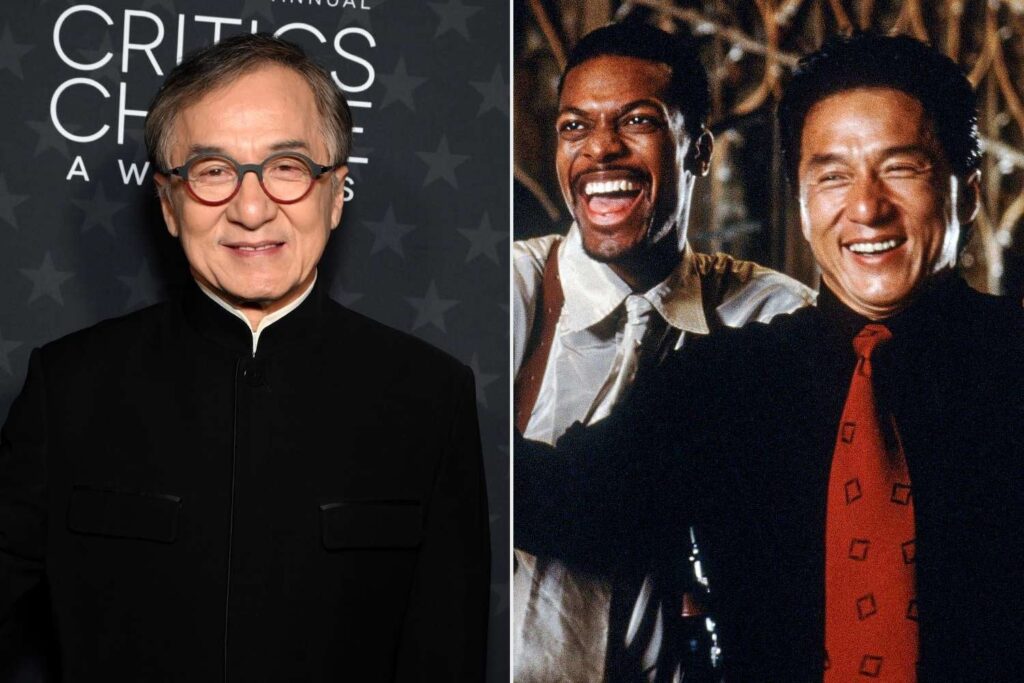 ジャッキー・チャンは、「何もない」と言っているクリス・タッカーは、最初のラッシュアワーの映画で「手がかりではない」と言った