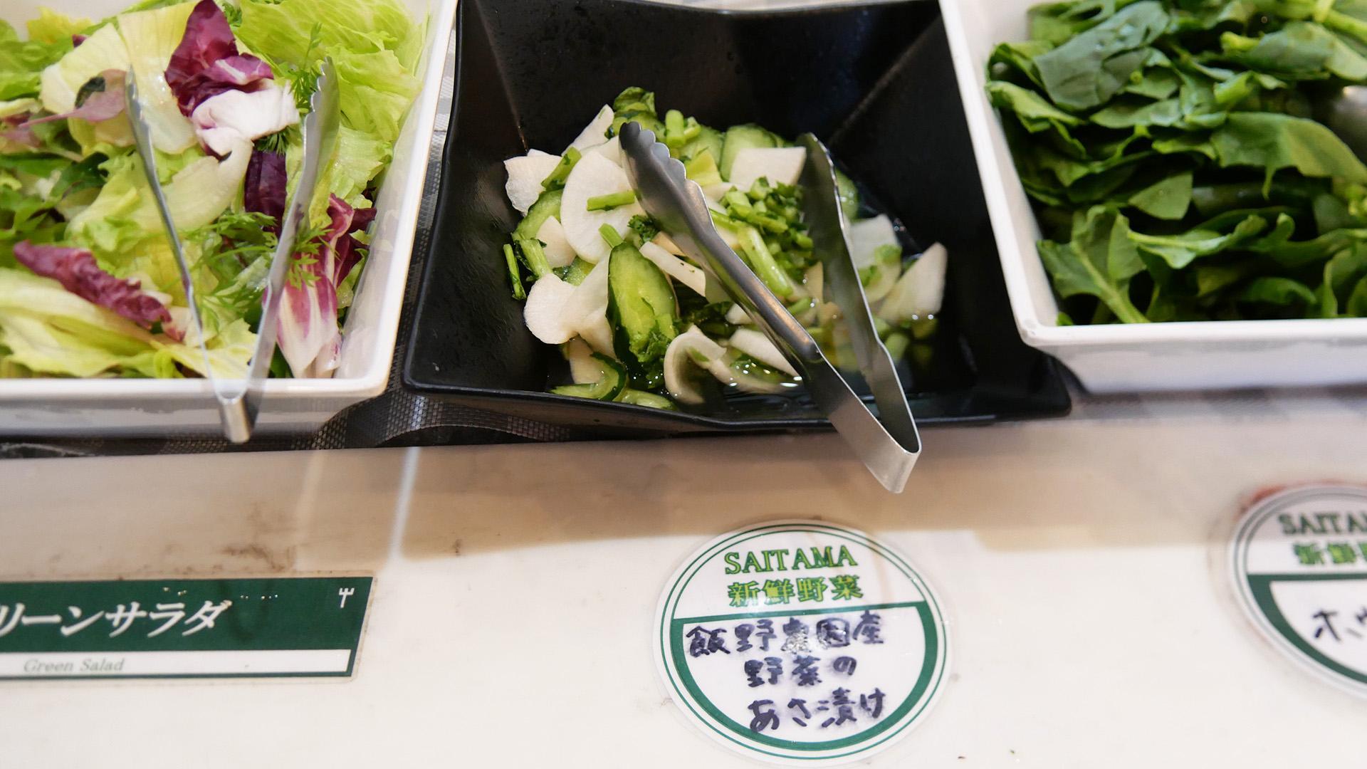 Market Terrace川越市場の森 本店：飯野農園産野菜のあさ漬け