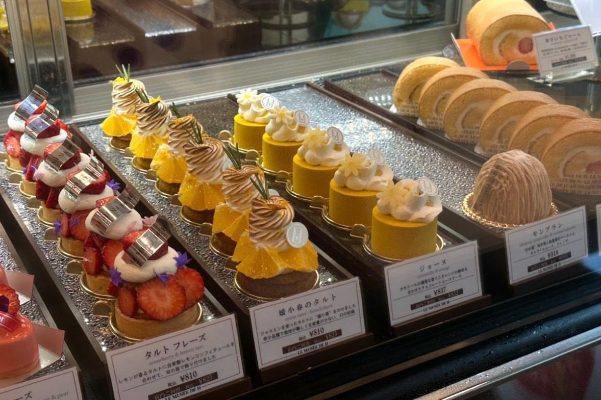 旬の食材を使用したスイーツの中からお気に入りのケーキを見つけてみて