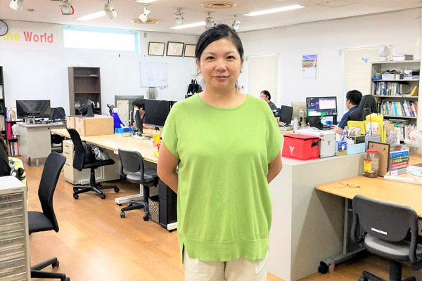 「外国人材の雇用に一歩踏み出してみてほしい」と話すB＆M取締役の荻野紗由理氏