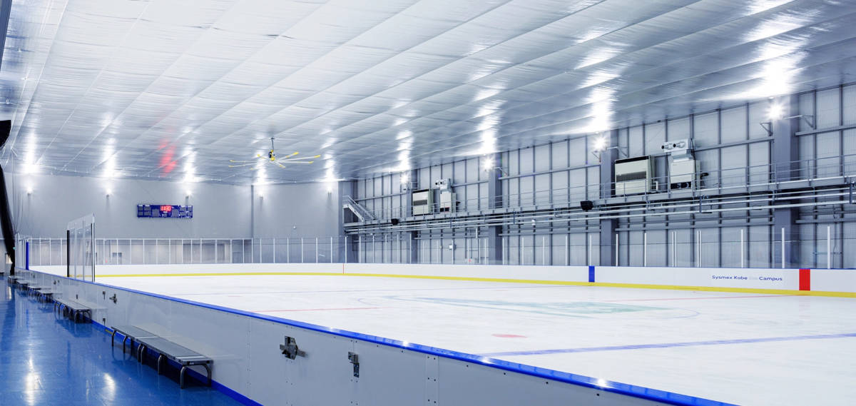 神戸に通年型アイススケートリンク『Sysmex Kobe Ice Campus』がオープン [画像]
