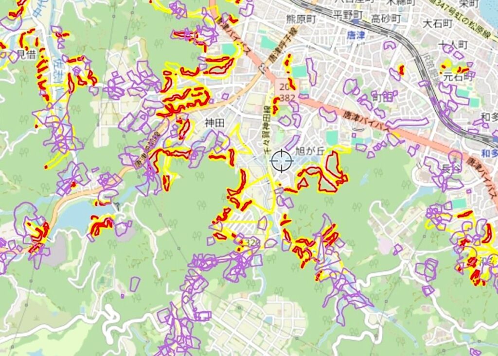 土砂災害恐れ、新たに佐賀県内で4687カ所 危険箇所公表「安図くん」で確認 県、避難活用へネットで公開 | 行政・社会 | 佐賀県のニュース - 佐賀新聞