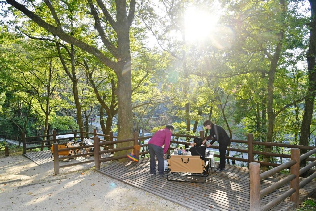 佐賀県「レイクサイド北山」がリニューアル効果で利用者1万人増　電動キックボードで回遊性向上へ　福岡県からの来場者も急増 キャンプ場やローラースライダーなどの遊具、バーベキュー場など備え | まちの話題 | 佐賀県のニュース