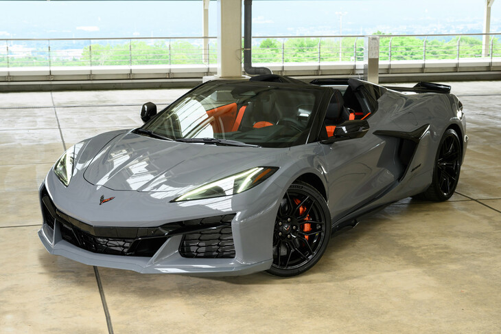 シボレー・コルベットZ06コンバーチブル＜米国仕様＞（写真：ゼネラルモーターズ・ジャパン）