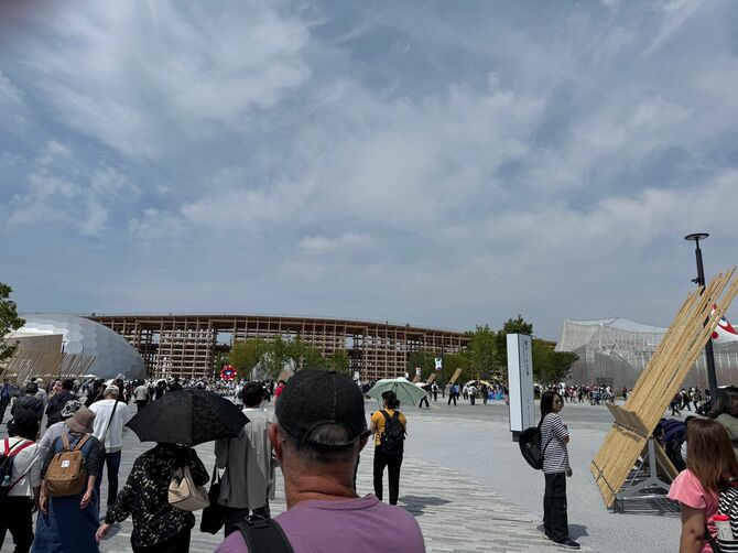5月のゴールデンウィークが明けた平日に訪れた大阪・関西万博
