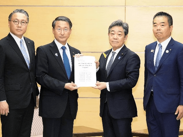 周辺自治体の財政支援を 鳥取知事ら政府に要望 - nnn.co.jp
