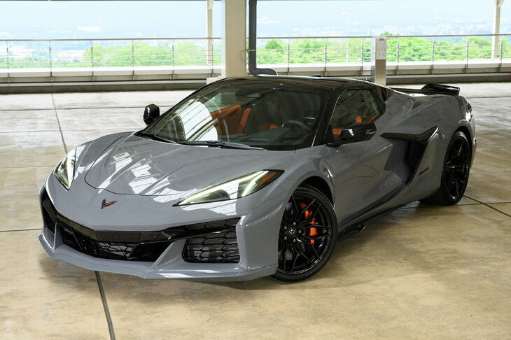 シボレー・コルベットZ06コンバーチブル＜米国仕様＞（写真：ゼネラルモーターズ・ジャパン）