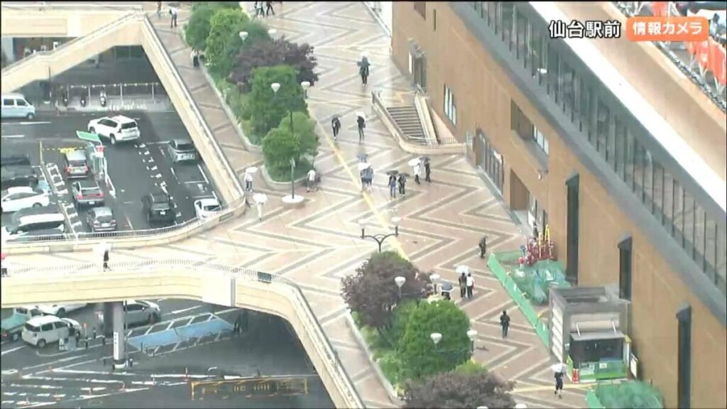 【25日午後4時現在】宮城県は26日も大気不安定 警報級大雨に注意・警戒を - TBS NEWS DIG