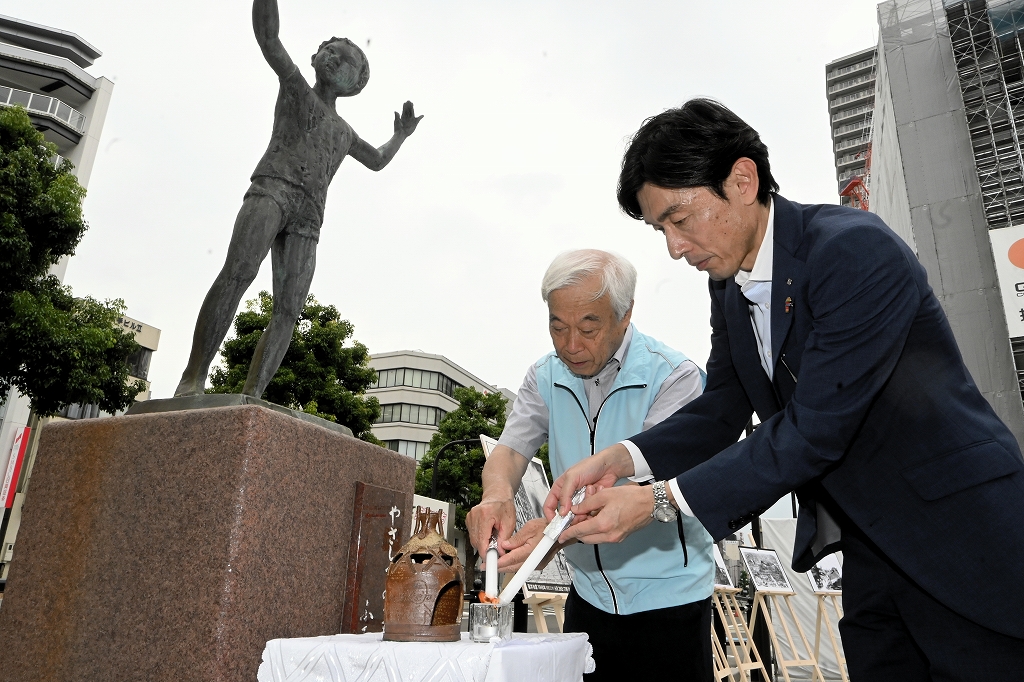 福井地震から77年、「希望の灯り」ともる 福井 県社協と市民グループ、防災への誓い新た | 社会 | 福井のニュース - 福井新聞社