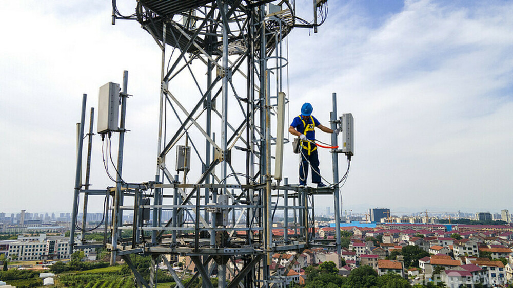 中国の移動通信事業者 昨年初めて二酸化炭素排出量減少を達成　写真1枚　国際ニュース：AFPBB News